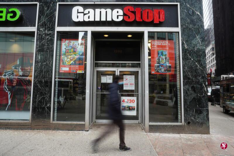 去年底,GameStop以每股18.84美元作收,但在上星期三闭市时,它飙涨至347美元,而盘中一度冲至380美元。(路透社) 去年底,GameStop以每股18.84美元作收,但在上星期三闭市时,它飙涨至347美元,而盘中一度冲至380美元。(路透社)