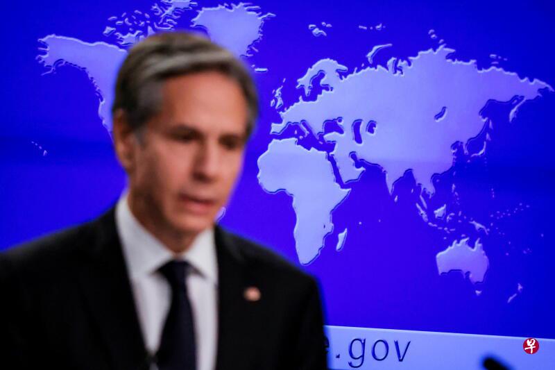 美国国务卿布林肯表示,中国大陆对美国构成“最重大的挑战”。(路透社) 美国国务卿布林肯表示,中国大陆对美国构成“最重大的挑战”。(路透社)
