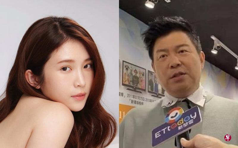 鸡排妹表示接受曾国城(右)的道歉。(互联网) 鸡排妹表示接受曾国城(右)的道歉。(互联网)