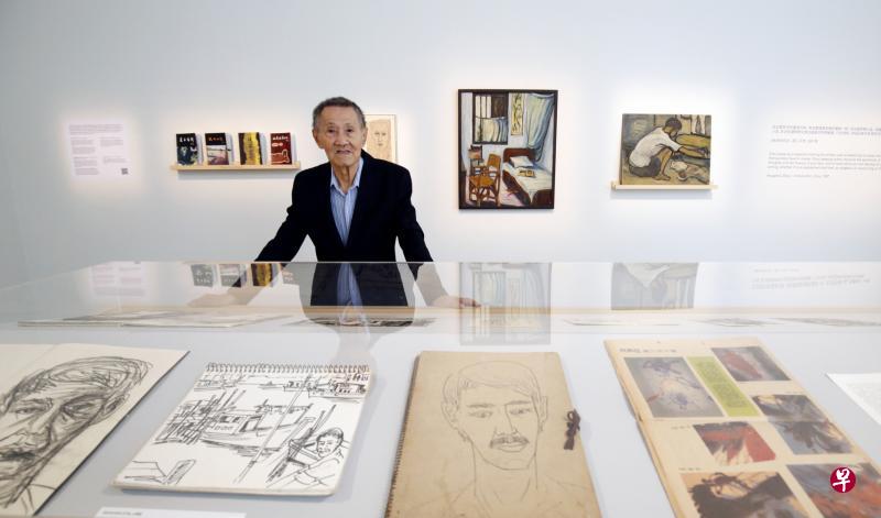文化奖得主何和应最新个展“何和应:我追逐的路”展出早期一些具象作品。 文化奖得主何和应最新个展“何和应:我追逐的路”展出早期一些具象作品。