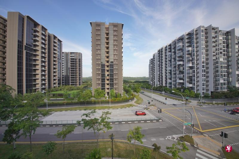 淡滨尼10道一带过去几年有好几个新私宅项目。如今,这里共有八个项目,单位总数超过5200个,仿佛是个私宅小区。(谢智扬摄) 淡滨尼10道一带过去几年有好几个新私宅项目。如今,这里共有八个项目,单位总数超过5200个,仿佛是个私宅小区。(谢智扬摄)