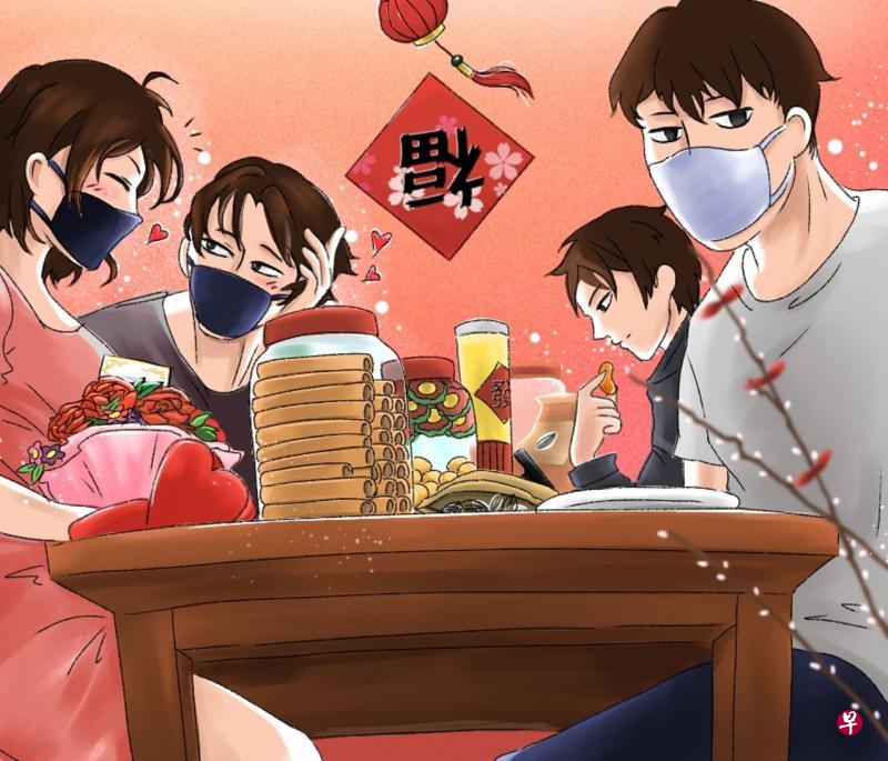 今年情人节碰上大年初三,情人和亲人如何不顾此失彼?(陈巧霖/图) 今年情人节碰上大年初三,情人和亲人如何不顾此失彼?(陈巧霖/图)