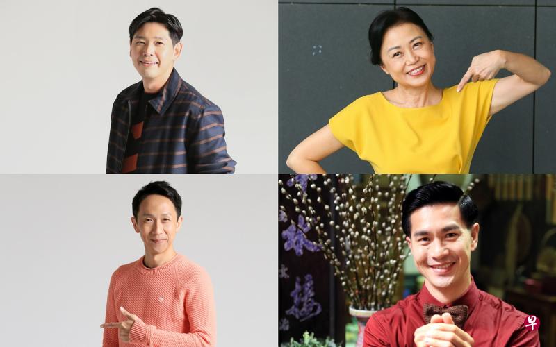 (左起,顺时针)陈罗密欧、向云、方展发、王德明。(龙国雄/施策文摄) (左起,顺时针)陈罗密欧、向云、方展发、王德明。(龙国雄/施策文摄)