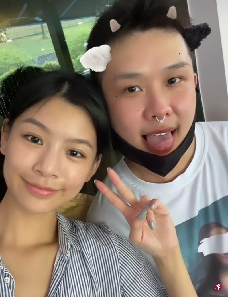 胡秀惠与龙俊伟。(互联网) 胡秀惠与龙俊伟。(互联网)
