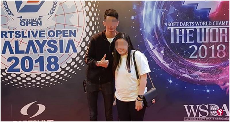 去年10月,涉案的王姓男子在社媒贴文宣布向女友求婚成功的消息。(档案照片) 去年10月,涉案的王姓男子在社媒贴文宣布向女友求婚成功的消息。(档案照片)