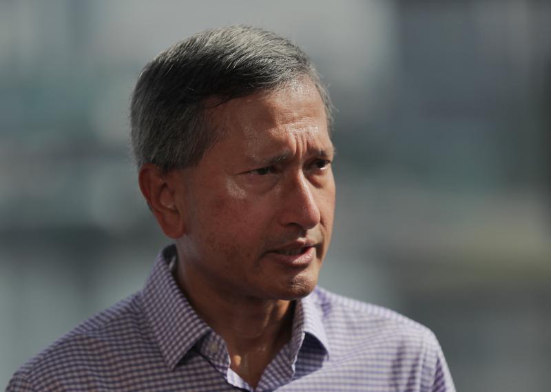 外交部长维文医生呼吁缅甸冲突中各方保持克制。(海峡时报档案照片) 外交部长维文医生呼吁缅甸冲突中各方保持克制。(海峡时报档案照片)