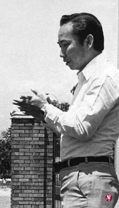 林靖忠1978年至1982年担任人民协会总执行理事长,这张旧照片摄于他在任期间。(档案照片) 林靖忠1978年至1982年担任人民协会总执行理事长,这张旧照片摄于他在任期间。(档案照片)