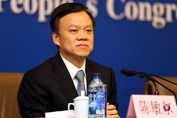 出生于1960年的陈敏尔属于年轻梯队的中共政治明星,他从2017年出任重庆省委书记至今。(互联网) 出生于1960年的陈敏尔属于年轻梯队的中共政治明星,他从2017年出任重庆省委书记至今。(互联网)