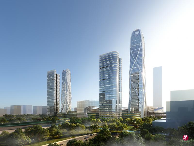 鹏瑞利集团领头的财团将负责兴建杭州西站枢纽站城的南广场综合项目。(鹏瑞利集团提供) 鹏瑞利集团领头的财团将负责兴建杭州西站枢纽站城的南广场综合项目。(鹏瑞利集团提供)