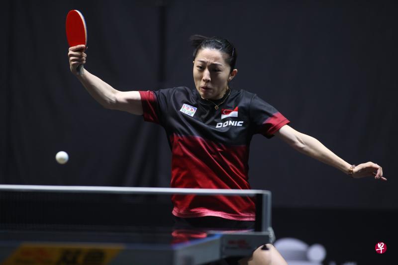 我国女将于梦雨昨天勇闯半决赛。(国际乒乓总会提供) 我国女将于梦雨昨天勇闯半决赛。(国际乒乓总会提供)