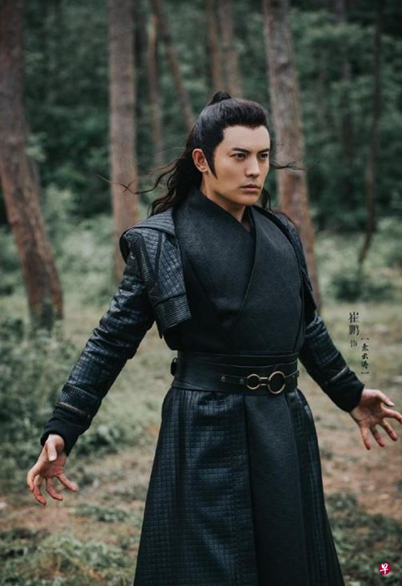 崔鹏在《斗罗大陆》中的角色造型。(受访者提供) 崔鹏在《斗罗大陆》中的角色造型。(受访者提供)