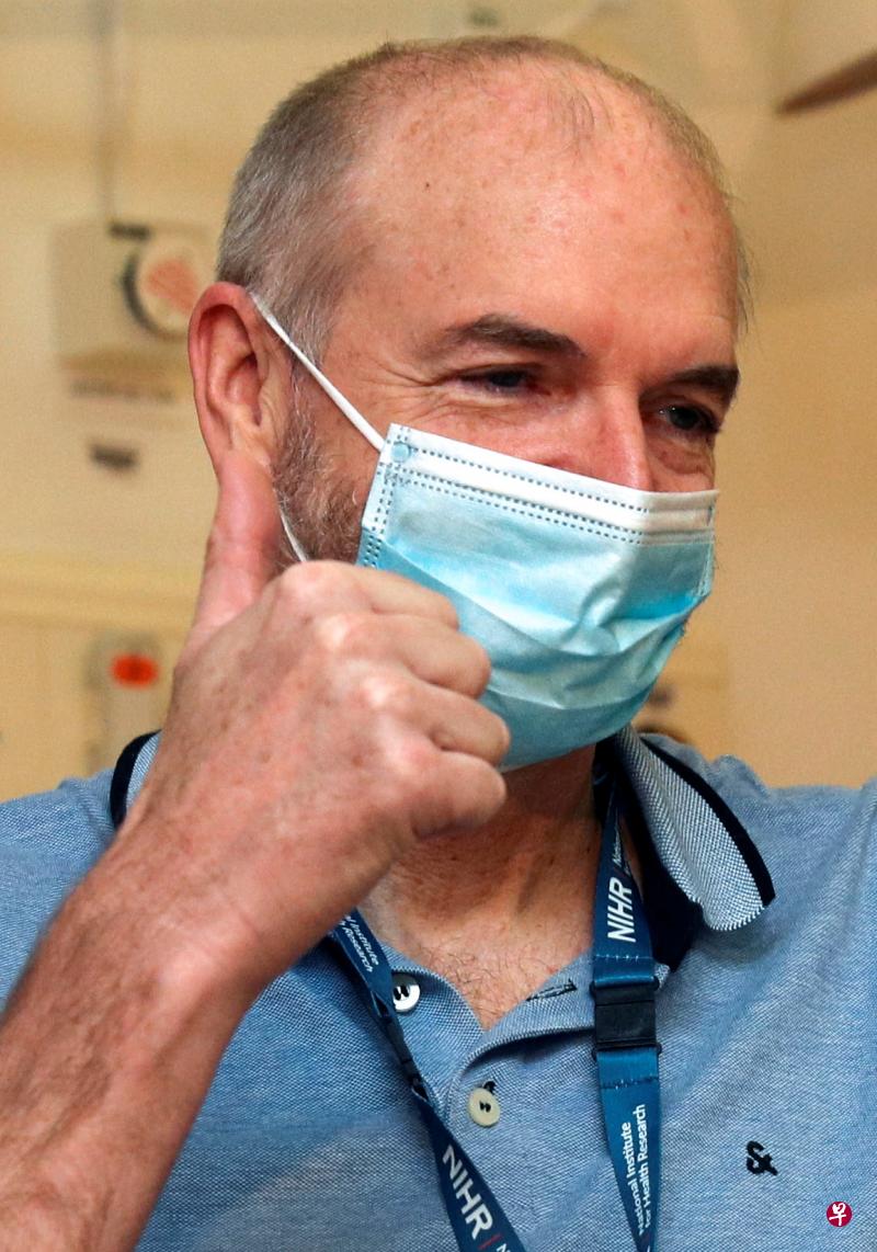 牛津疫苗试验首席研究员波拉德表示,注射阿斯利康疫苗与血液凝结之间没有关联。(路透社) 牛津疫苗试验首席研究员波拉德表示,注射阿斯利康疫苗与血液凝结之间没有关联。(路透社)