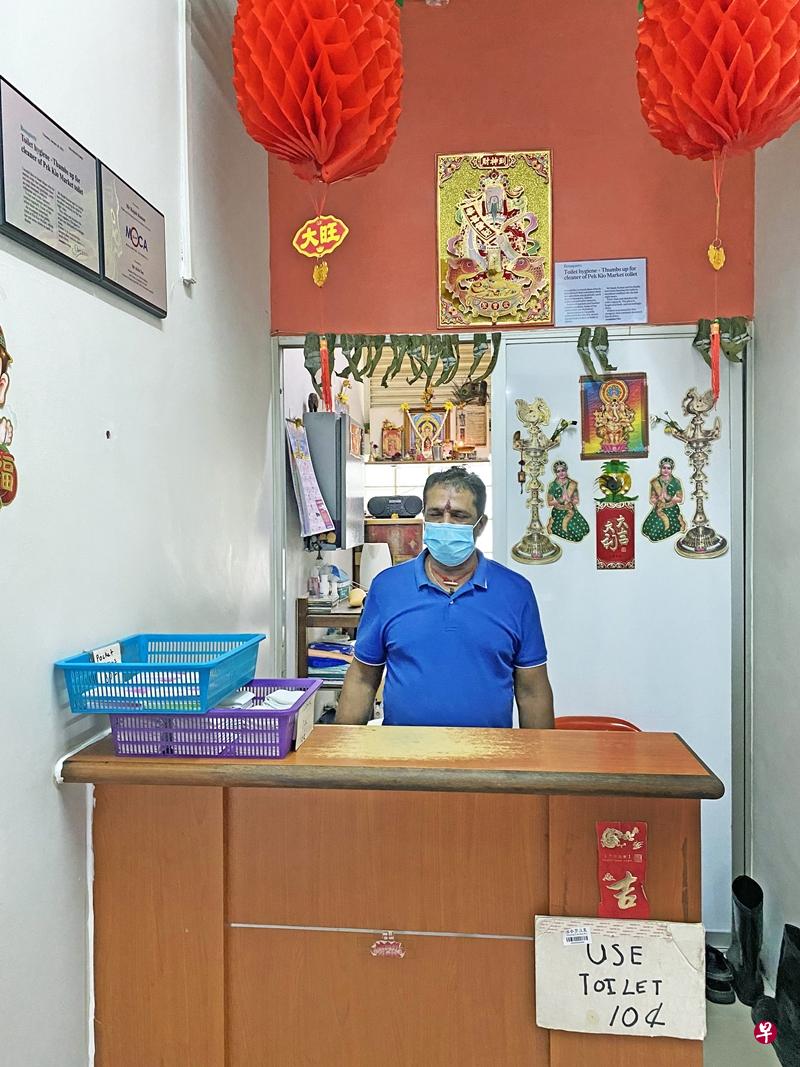 西瓦库马表示,有公众为了不支付一角钱和他争执。(王钲扬摄) 西瓦库马表示,有公众为了不支付一角钱和他争执。(王钲扬摄)