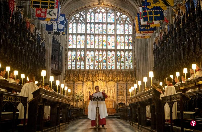 世纪婚礼现场。(路透社) 世纪婚礼现场。(路透社)