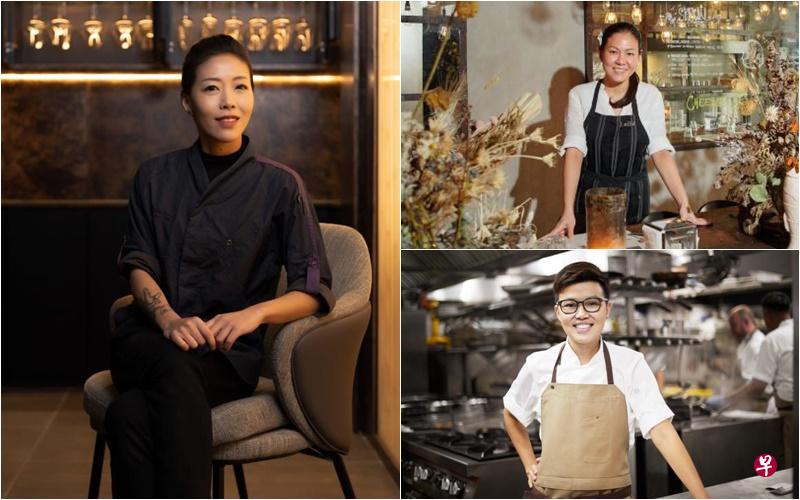 女厨师在餐饮界近年来开始如花绽放。 女厨师在餐饮界近年来开始如花绽放。