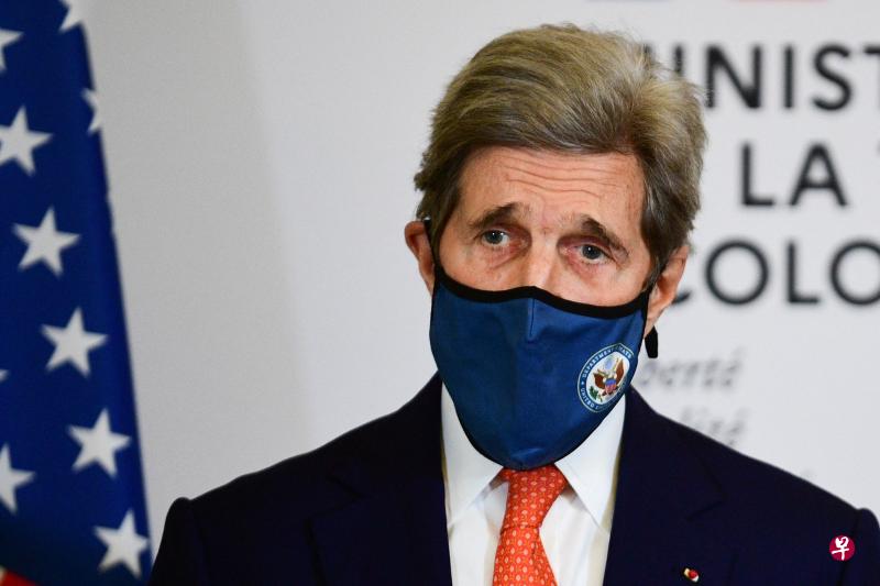 美国总统气候特使克里周二将参加由欧盟、加拿大和中国共同主办的气候行动部长级会议。(法新社) 美国总统气候特使克里周二将参加由欧盟、加拿大和中国共同主办的气候行动部长级会议。(法新社)