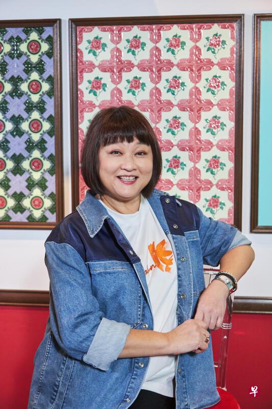 陈莉萍遗憾和黄碧仁对手戏不多。(新传媒提供) 陈莉萍遗憾和黄碧仁对手戏不多。(新传媒提供)