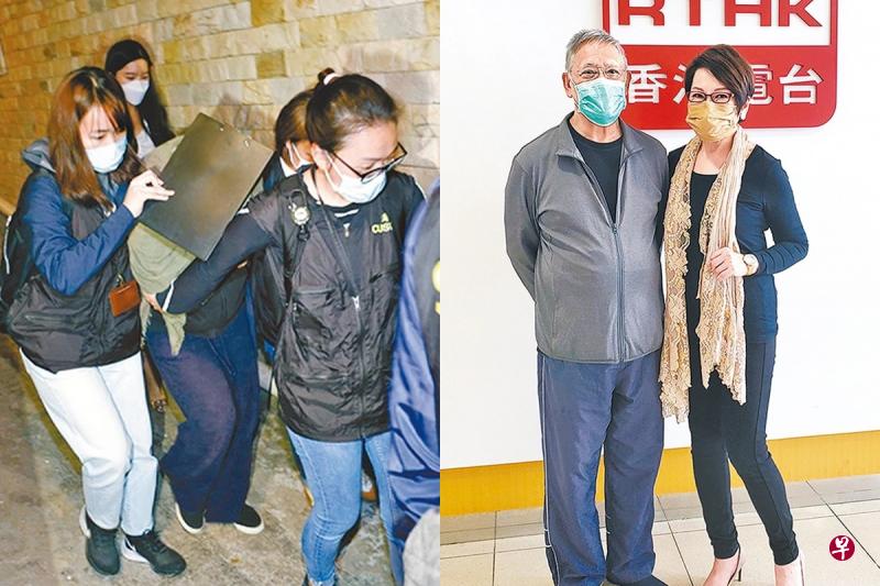 吴耀汉的54岁女儿吴瑞莺上周涉毒品被捕后,他52岁的二女儿吴素儿也于大前天被海关拘捕(左图);右图为吴耀汉日前接受车淑梅访问时摄。(互联网) 吴耀汉的54岁女儿吴瑞莺上周涉毒品被捕后,他52岁的二女儿吴素儿也于大前天被海关拘捕(左图);右图为吴耀汉日前接受车淑梅访问时摄。(互联网)