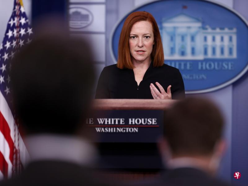 白宫新闻秘书普萨基说,一个美国政府专家小组正在评估世卫组织周二发布的冠病溯源报告,她指报告“缺乏关键数据、信息和访问,代表了单方面而且不完整的事件面貌。”(路透社) 白宫新闻秘书普萨基说,一个美国政府专家小组正在评估世卫组织周二发布的冠病溯源报告,她指报告“缺乏关键数据、信息和访问,代表了单方面而且不完整的事件面貌。”(路透社)