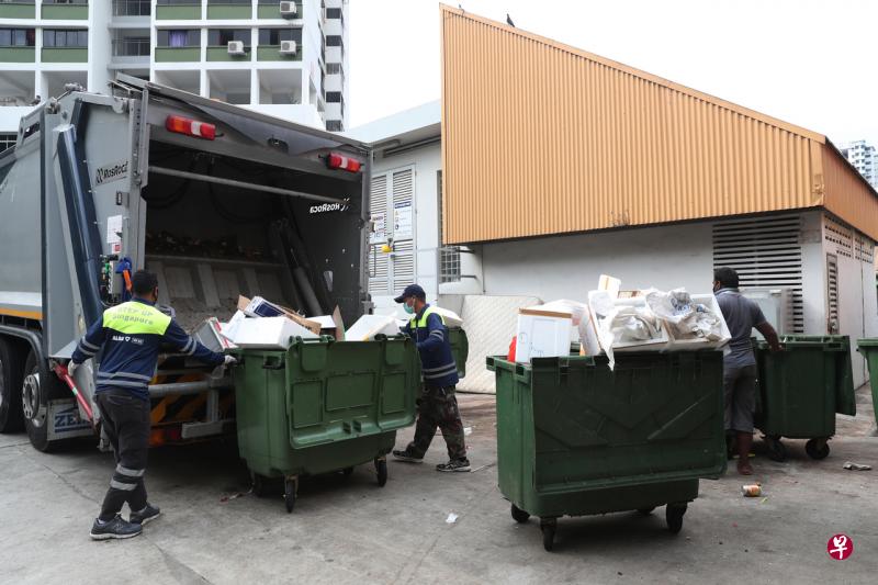 受冠病疫情影响,本地去年制造的垃圾量连续四年减少。(档案照) 受冠病疫情影响,本地去年制造的垃圾量连续四年减少。(档案照)