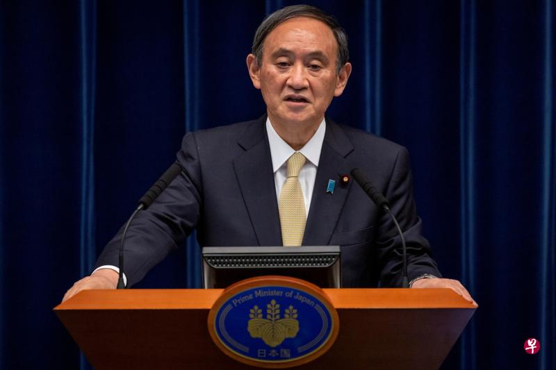 菅义伟被指避谈举办东京奥运疫情指标。(路透社) 菅义伟被指避谈举办东京奥运疫情指标。(路透社)