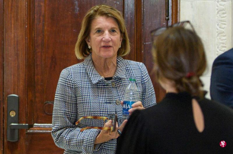 牵头制定共和党人基础设施提案的参议员卡皮托。(法新社) 牵头制定共和党人基础设施提案的参议员卡皮托。(法新社)