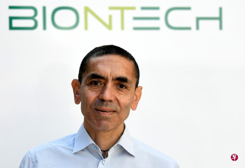 BioNTech的首席执行官撒辛(Ugur Sahin)对最近一篇有关疫苗接种者血液分析的科学论文结果感到鼓舞。(路透社) BioNTech的首席执行官撒辛(Ugur Sahin)对最近一篇有关疫苗接种者血液分析的科学论文结果感到鼓舞。(路透社)