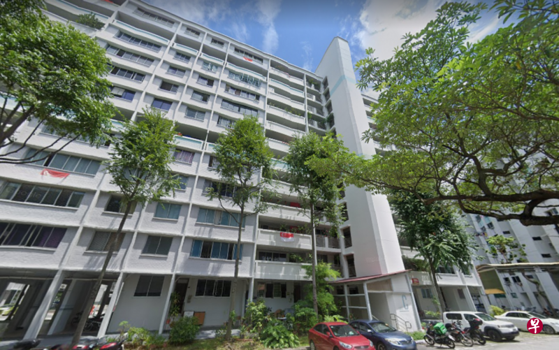 几名冠病病患住后港8道第506座组屋。(谷歌地图) 几名冠病病患住后港8道第506座组屋。(谷歌地图)