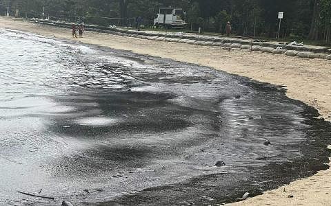 油污扩散到东海岸公园海滩和南部岛屿等地