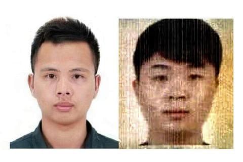 移民与关卡局答复《联合早报》询问时证实，苏文强（32岁，左）和王宝森（32岁，右）已于星期一被遣返柬埔寨，并被禁止入境。（档案照片／取自法庭文件）